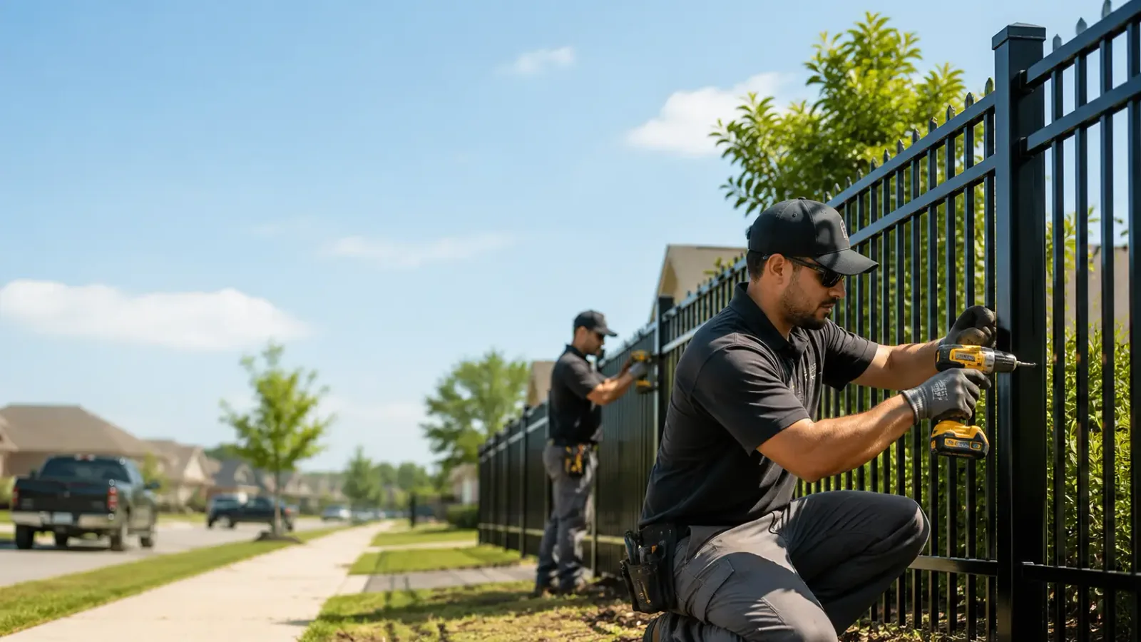 Metal Fence Installation in Celina, TN